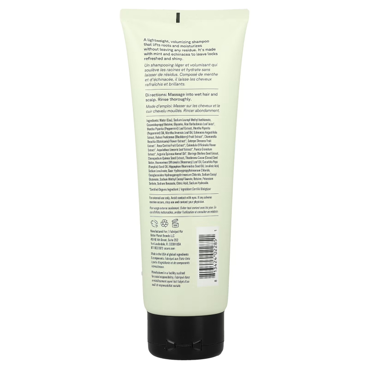 Acure, Vivacious volume shampoo