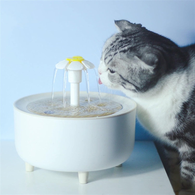 ZOIKOM Pet Water Dispenser, Automatic Circulation Filter Cat Water Fountain