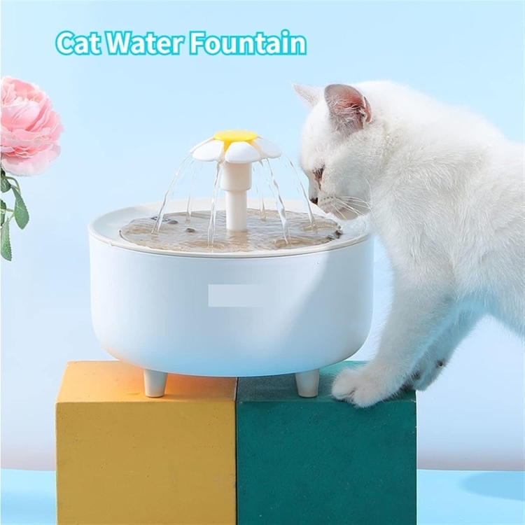 ZOIKOM Pet Water Dispenser, Automatic Circulation Filter Cat Water Fountain