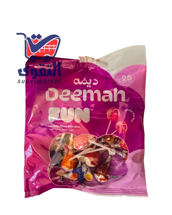 ديمة مصاص  فواكه 25 حبة