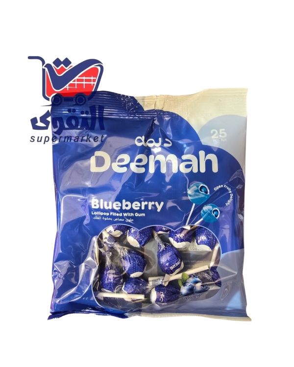ديمة مصاص توت ازرق 25حبة