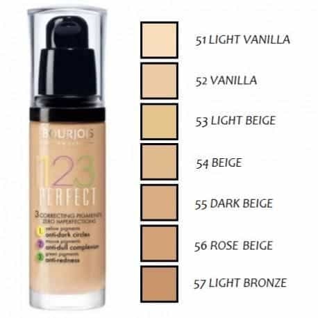 BOURJOIS 123 PERFECT برجوا