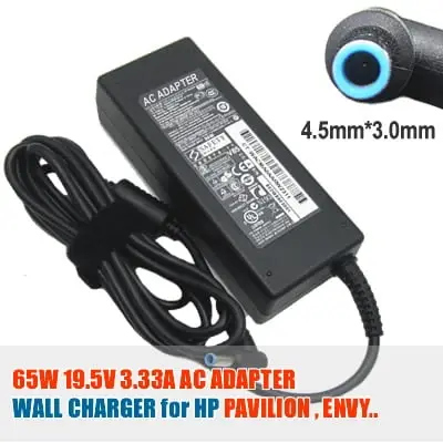 HP CHARGER BLUE 65WATT NORMAL