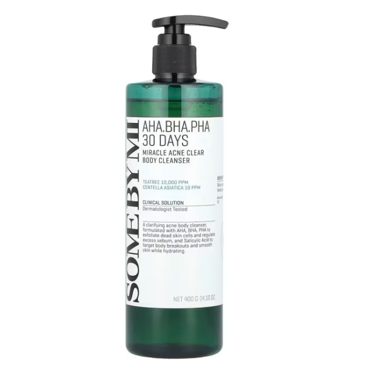  SOME BY MI, AHA BHA PHA 30 Days Miracle Acne Clear Body Cleanser 