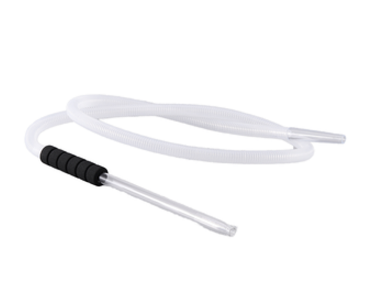 MAZAYA  Hookah Glass Disposable Hose - Clear  Color 