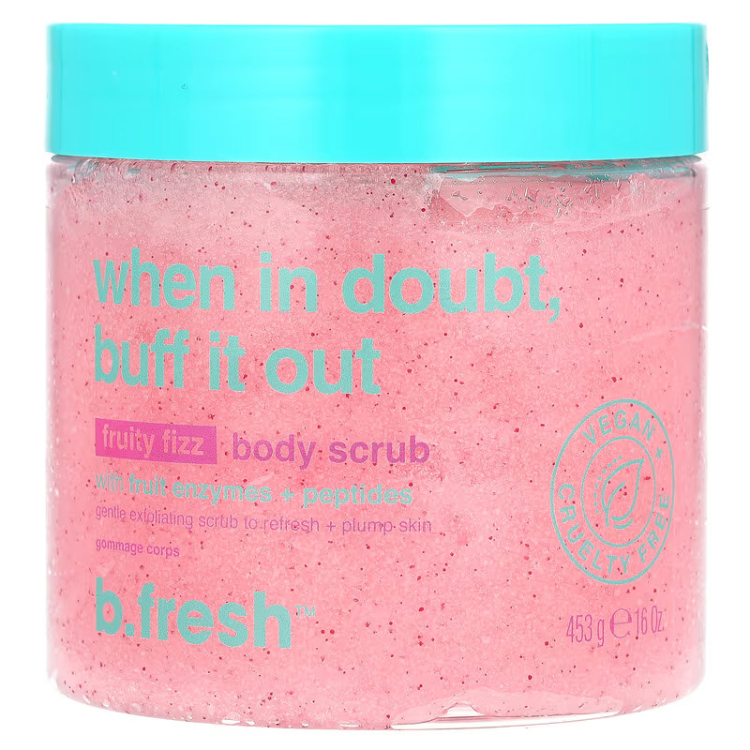 b.fresh, when in doubt, buff it out body scrub