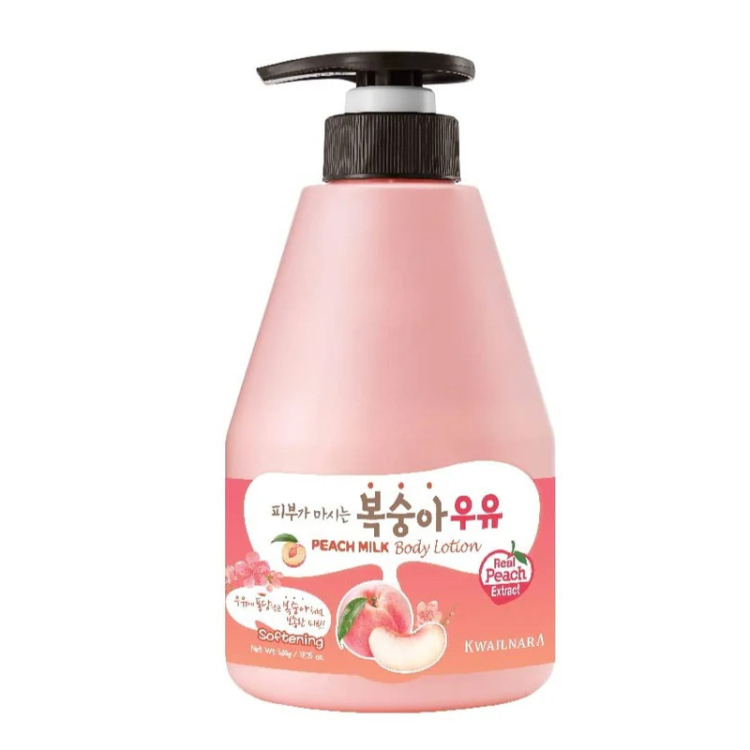 Kwailnara, Milk Body Lotion - Peach