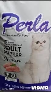 Perla Cat Food - Chicken Flavor 15Kg