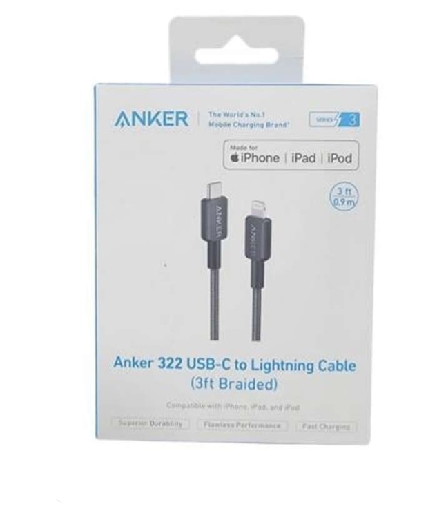 وصلة iPhone ANKER دو جودة عالية 