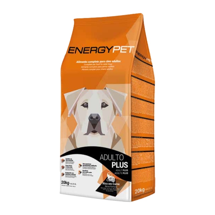 EnergyPet Adult Dog Plus Rich in Meat 20Kg | PETMAXI FOOD FOR DOGS AND CATS | Dog Food | Dog Food