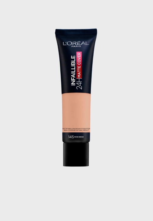 كريم أساس L'oreal paris Infallible Beige Rose 145