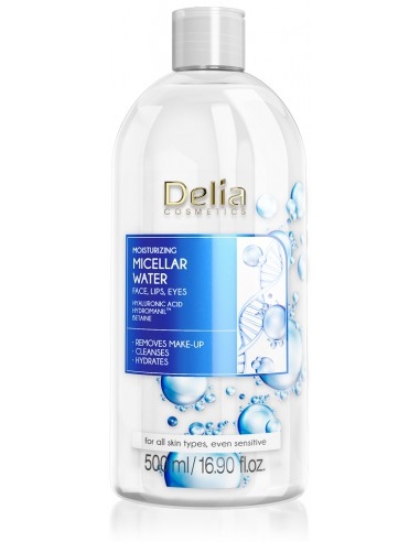 ماء ميسيلار و مزيل مكياج DELIA 