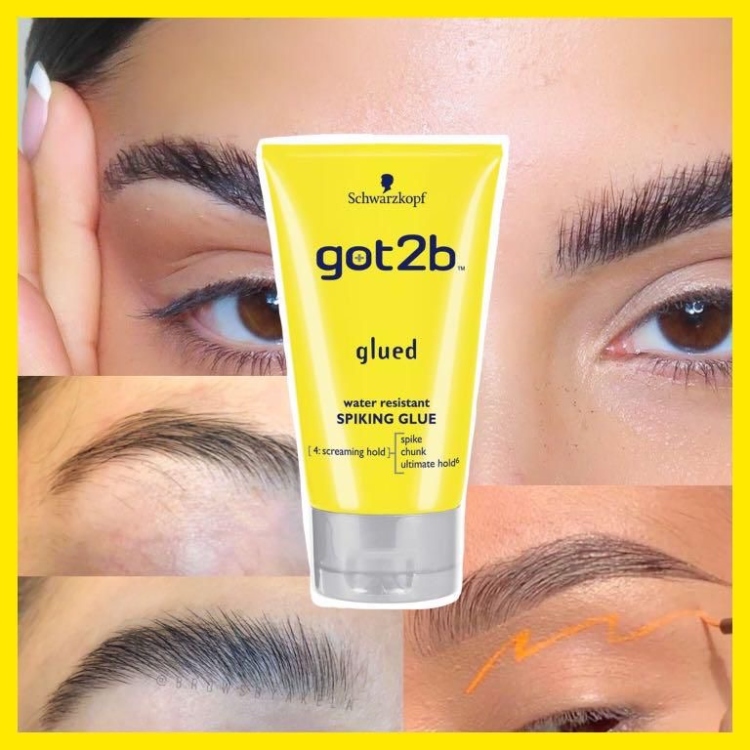 Got2b  Glued 4 Brows جل تثبيت الحواجب Schwarzkopf