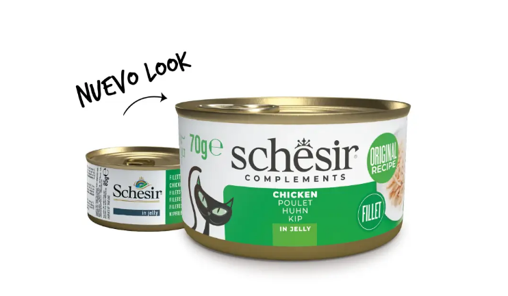 Schesir Complements Cat Chicken Fillets in Jelly 70g