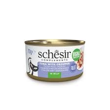 Schesir Complements Wet Cat Tuna with grouper in Jelly 70g
