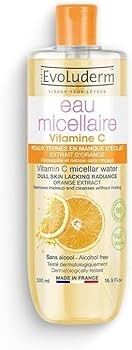 ماء ميسيلار ايفلوديرم  Evoluderm - Vitamin C Micellar Water
