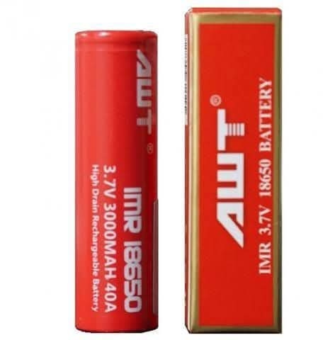 بطارية ليثيوم 18650 3.7V 3000MAH 40A IAUUR شحن