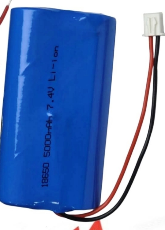 بطارية ليثيوم 18650 5000mAh 7.4V شحن