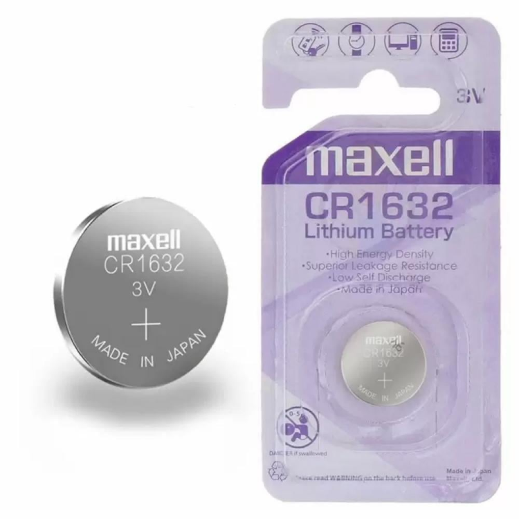 بطارية مفتاح سيارة CR1632 Maxwell ياباني اصلي