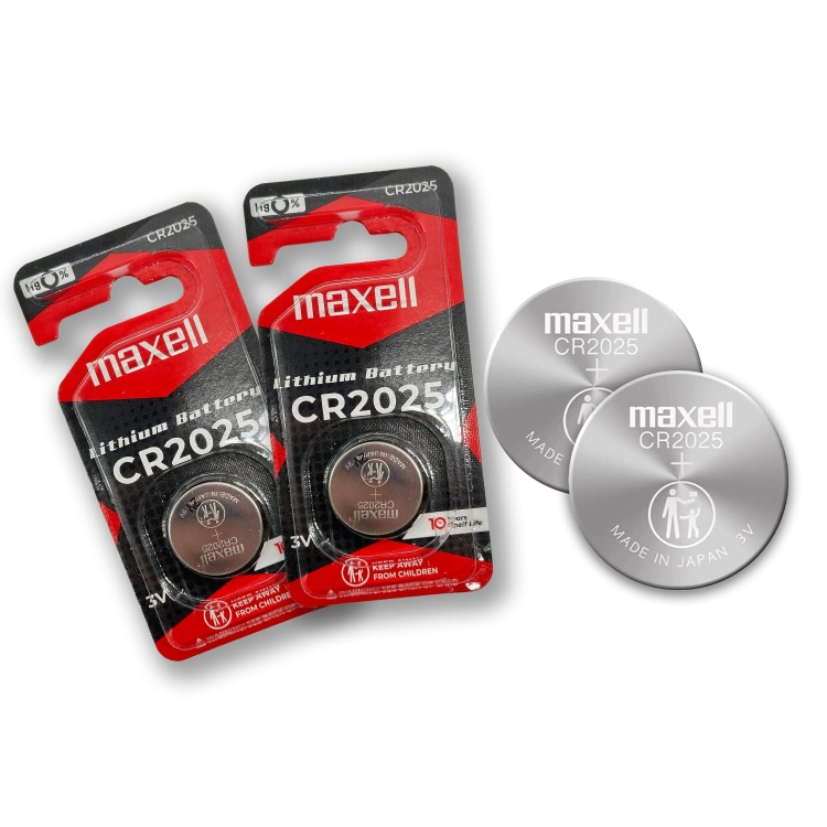بطارية مفتاح سيارة CR2025 maxell ياباني اصلي 