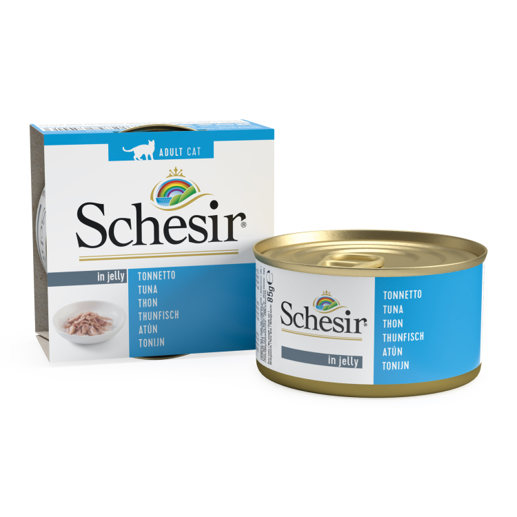 SCHESIR Cat Can Jelly 85 gr Tuna