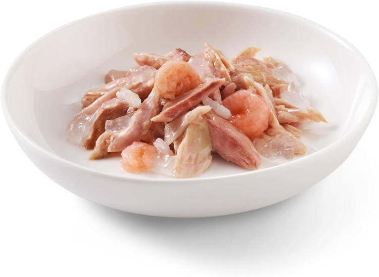 SCHESIR Cat Can Jelly 85 gr Tuna with Prawns