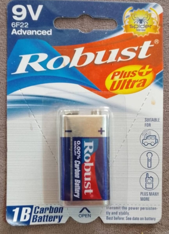بطارية 9V Robust 