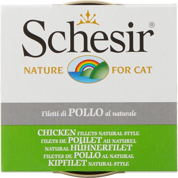Schesir Cat Can Natural Style Brine 85 gm Chicken