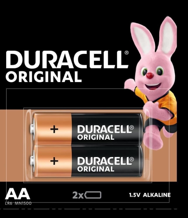 بطارية 1.5V AA DURACELL  اصلي 