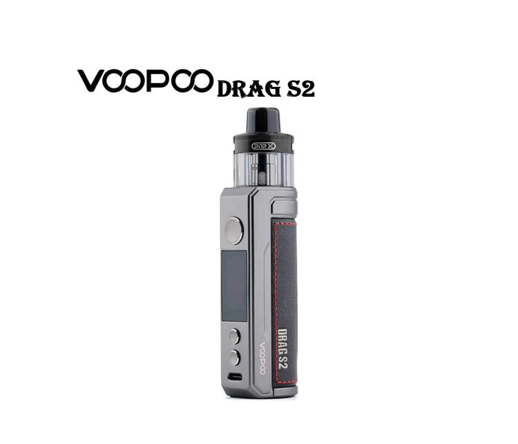 VooPoo DRAG S2 vape kit, Rechargeable, Refillable, Vape Device, Multiple Colors
