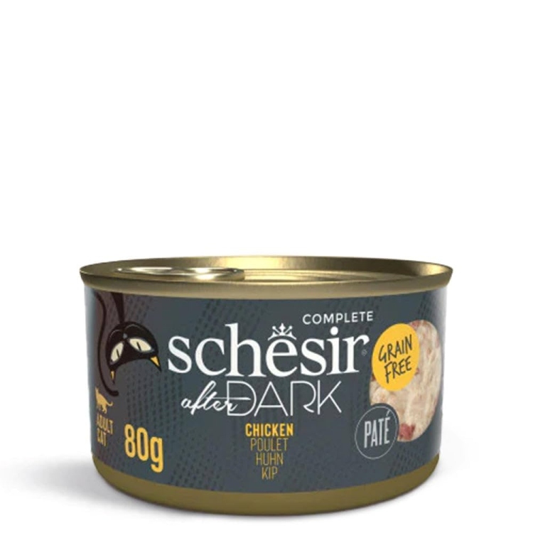 SCHESIR AFTER DARK PATE' CAT CAN CHICKEN 80G