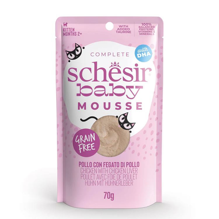 SCHESIR BABY CAT POUCH MOUSSE  70G