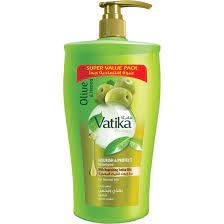 Vatika olive and henna shampoo nourishes and protects