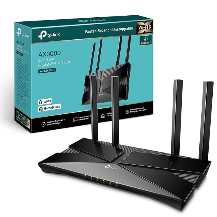Router tp-link AX3000 Wi-Fi 6. 5G