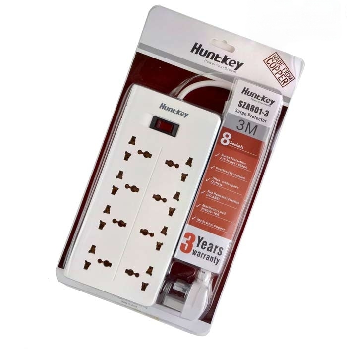 وصلت كهرباء Huntkey 3M SZA801-3