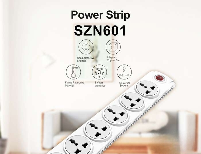 وصلت كهرباء SZN601   Huntkey 3M اصلي 