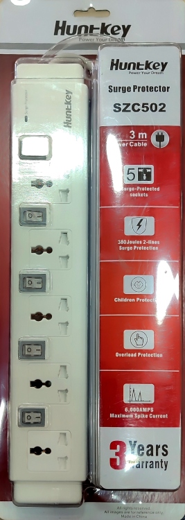 وصلت كهرباء SZC502 Huntkey 3M اصلي 