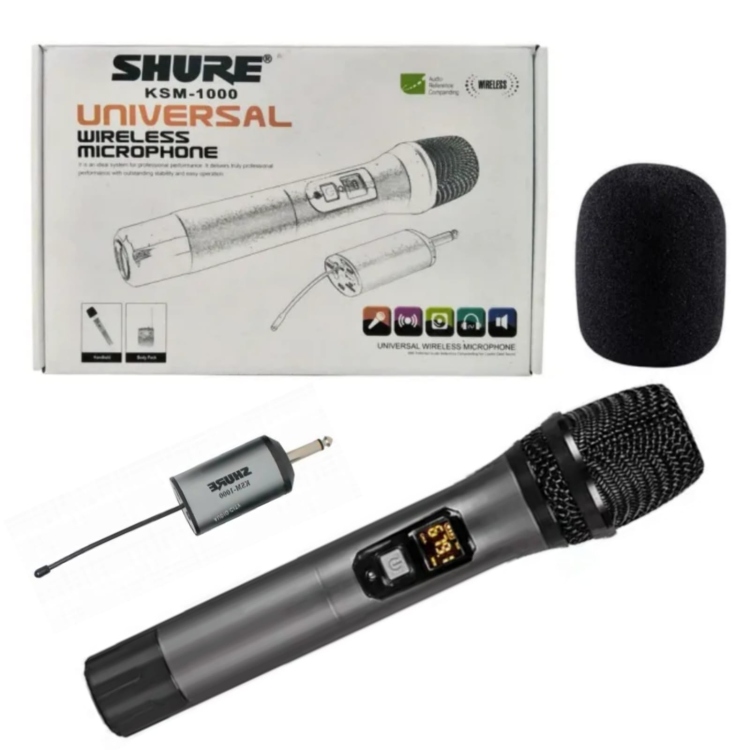 مايكروفون شور لاسلكي KSM-1000