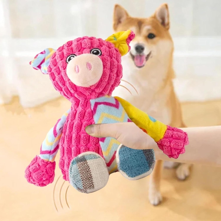 og Toys Stuffed Animals Squeaky - Cute Animal Dog Chew Toys
