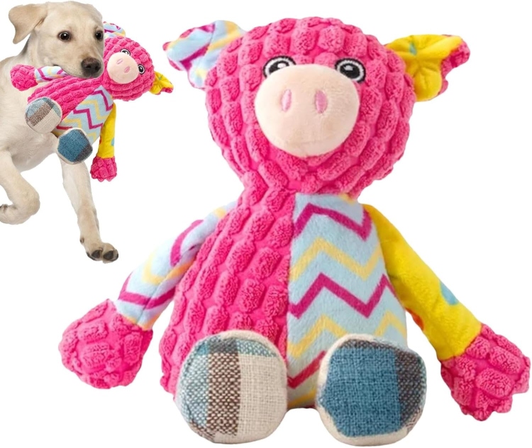 og Toys Stuffed Animals Squeaky - Cute Animal Dog Chew Toys