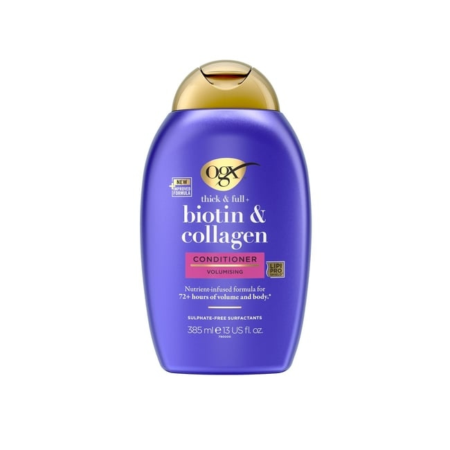 شامبو و بلسم OGX BIOTIN & COLLAGEN 