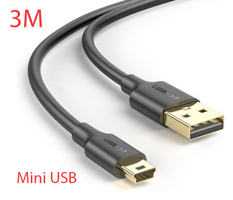 وصلة UGREEN USP 2.0AMale to Mini 3M