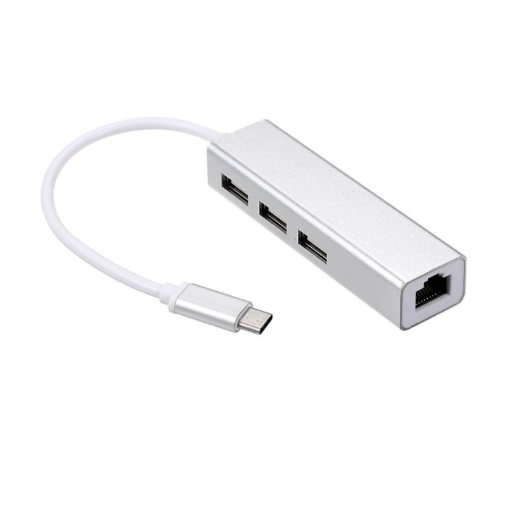 موزع 3 مخارج USB+مخرج LAN