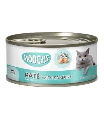 Moochie Cat Wet Food – Pâté with Sardine (156g)