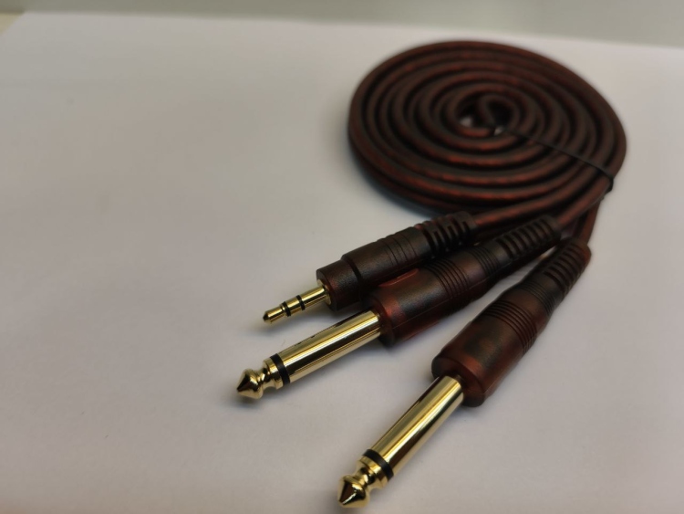 وصلة 6.35mm to 3.5m M/M 1.5M