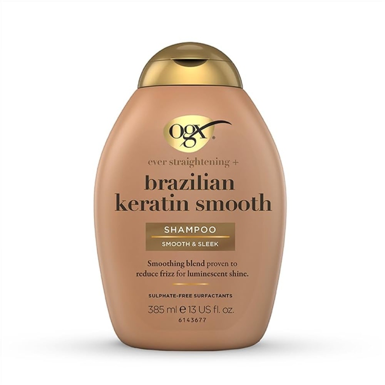شامبو و بلسم بالكيراتين البرازيلي OGX BRAZILIAN KERATIN 