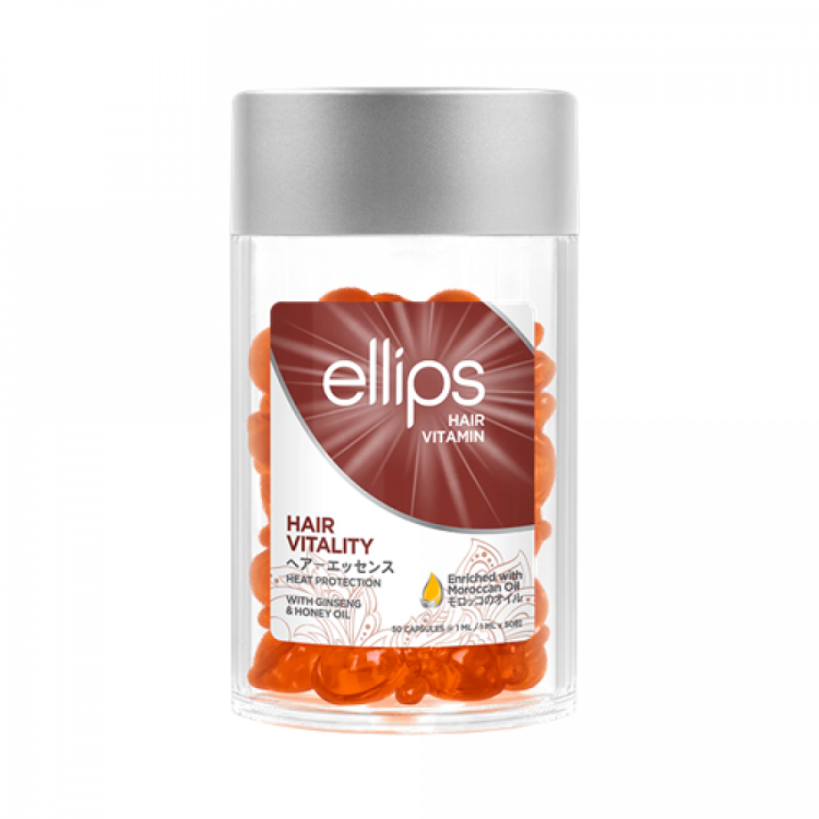 كبسولات زيت فيتامين للشعر ELIPS HAIR VITAMINS- HAIR VITALITY 