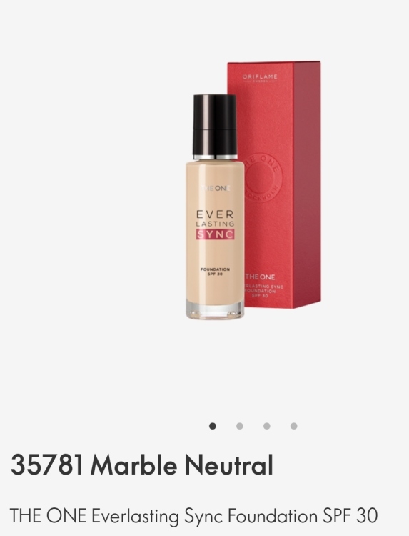 THE ONE Everlasting Sync Foundation SPF 30Marble Neutral 35781 