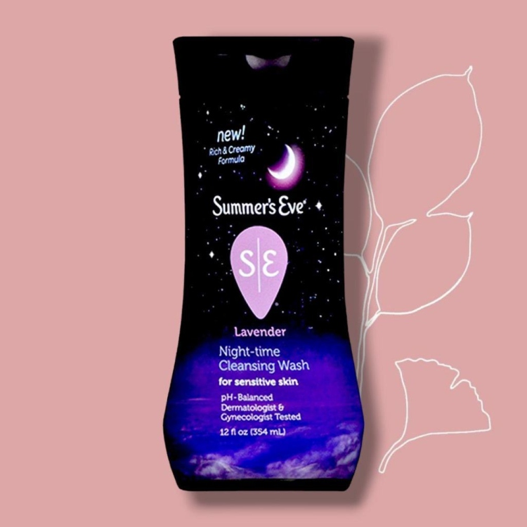 غسول المناطق الحساسة ‏Summers  Eve Night-Time Cleansing Wash Lavender