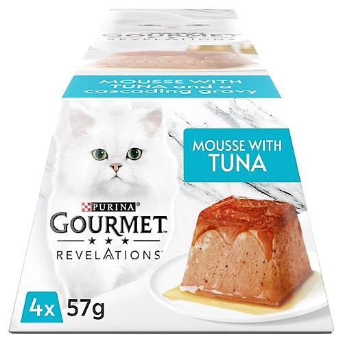 Gourmet Revelations Adult Wet Cat Food - Mousse With Tuna 